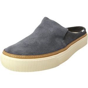 Toms Sunrise Mule Slip-on Gray Suede